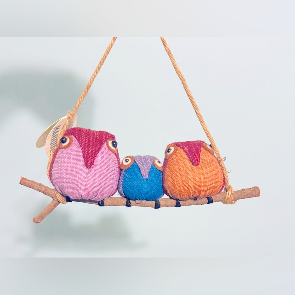 MARQUET Cute Three Owls Ornament